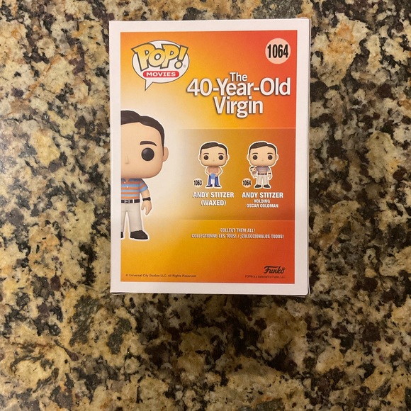 Funko POP! Movies The 40 Year Old Virgin Andy Stitzer #1064 - BNIB - Picture 6 of 6